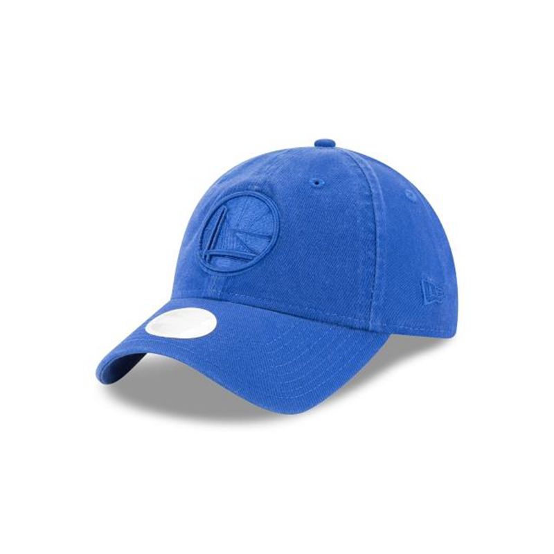 NBA Golden State Warriors Womens Core Classic 9Twenty Adjustable (IWJ8314) - Blue New Era Caps